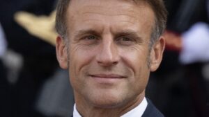 File photo of French President Emmanuel Macron, August 2024. Photo: Simon Dawson / No.10 Downing Street, CC BY 2.0