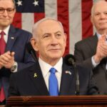 Archive photo: Benjamin Netanyahu addressing Congress, July 2024.