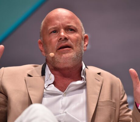 Michael Novogratz speaking at RISE in Hong Kong in July 2018.