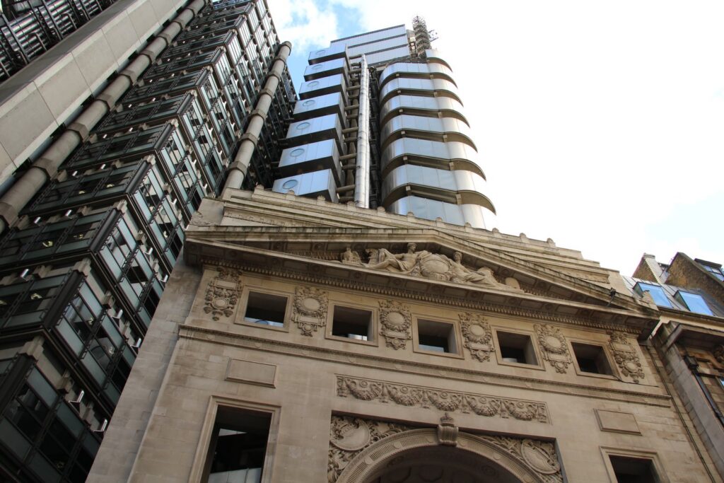 The Lloyd's building in London's insurance district in October 2016.
