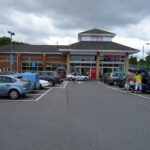 Tesco supermarket in Hungerford, England