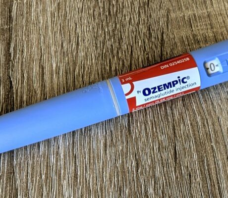 An Ozempic semaglutide injection pen, August 2024 file photo