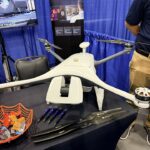 First-generation Percepto Sparrow drone at Embry-Riddle Aeronautical University, October 2025
