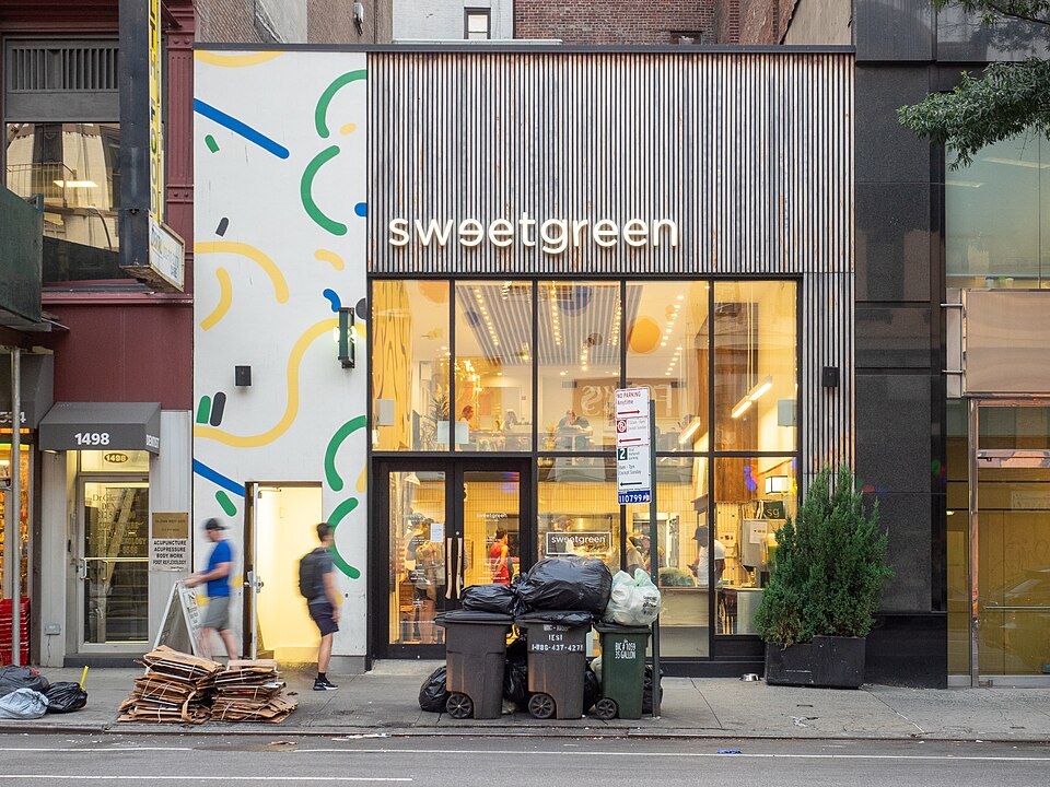 Sweetgreen restaurant on Manhattan Upper East Side, July 2019 file photo