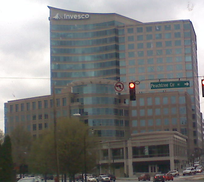 Invesco former Atlanta headquarters in2009, archive photograph