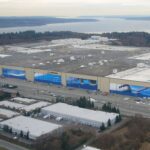 Boeing's aircraft assembly plant in Everett, Washington
