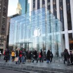 Apples Fifth Avenue store in New York in December 2010. Archive photograph.