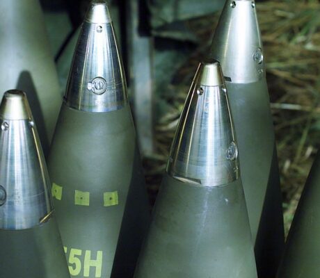 Artillery shells Sgt John G Vannucci US military public domain