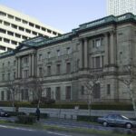 Archive photograph of Bank of Japan headquarters in Tokyo, not the October2026 policy meeting.