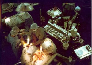 Cardiac surgery archive photograph by Jerry Hecht NIH 1981