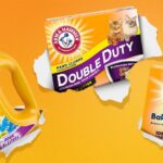 Arm & Hammer detergent, cat litter and baking soda products.