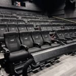 Archive photograph of empty seats at Kilden cinema in Tonsberg, Norway, in July 2023; generic cinema context, not an Angel Studios venue or app.