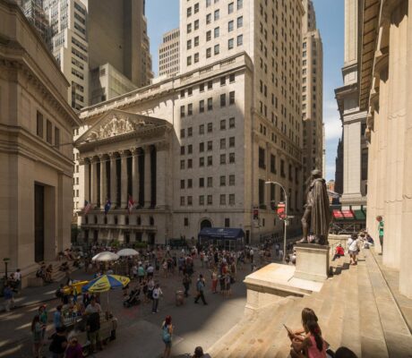 New York Stock Exchange and Federal Hall Arild Vagen CC BY-SA4.0 cropped