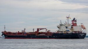 Illustrative archive photograph of MTM Vancouver, a different vessel, not RITI or the incident off Oman.