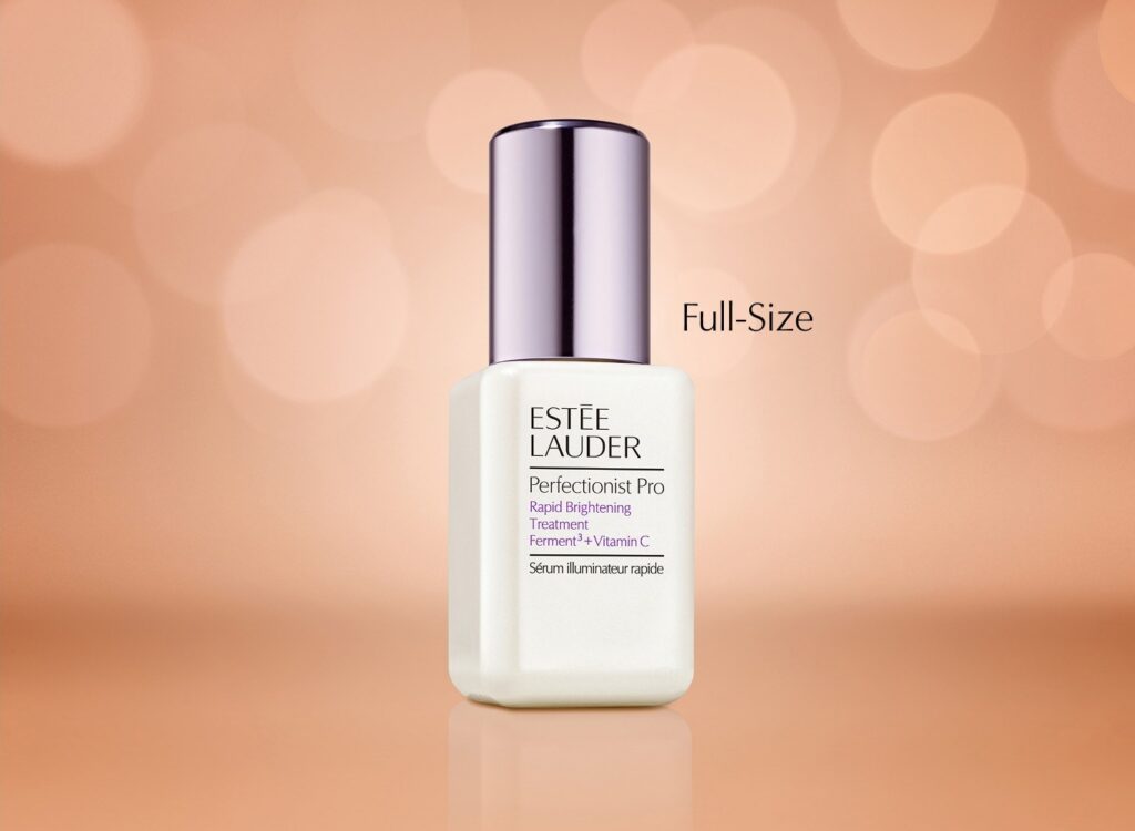 An Estée Lauder Perfectionist Pro skincare product.