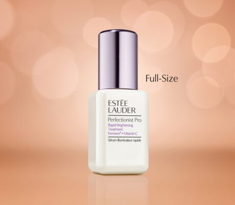 An Estée Lauder Perfectionist Pro skincare product.