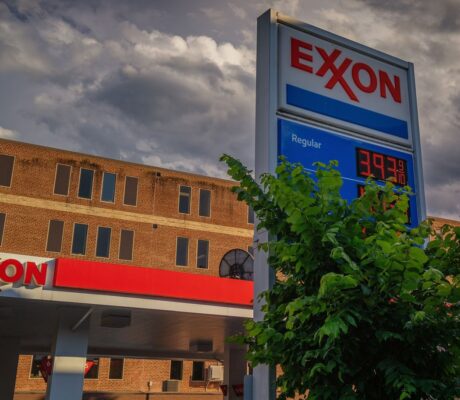Exxon station in Washington, D.C., in May 2024. Archive photo; pump prices are not current.