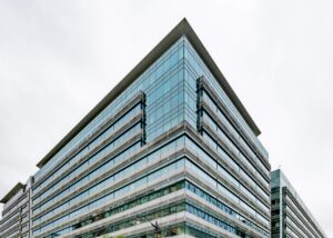 Archive photograph of Federal Election Commission headquarters in Washington, D.C., April 29, 2026; not an image of the current cyberattack.