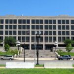 Frances Perkins Building, U.S. Department of Labor headquarters in Washington, in a May 2010 archive photograph.