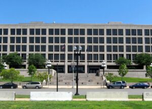 Frances Perkins Building, U.S. Department of Labor headquarters in Washington, in a May 2010 archive photograph.