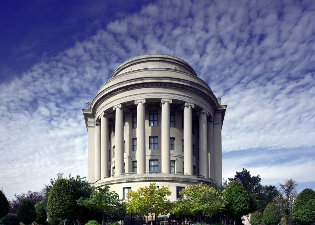 Archive photo: Federal Trade Commission headquarters in Washington, November 6, 2005. Not today's lawsuit.