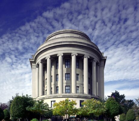 Archive photo: Federal Trade Commission headquarters in Washington, November 6, 2005. Not today's lawsuit.