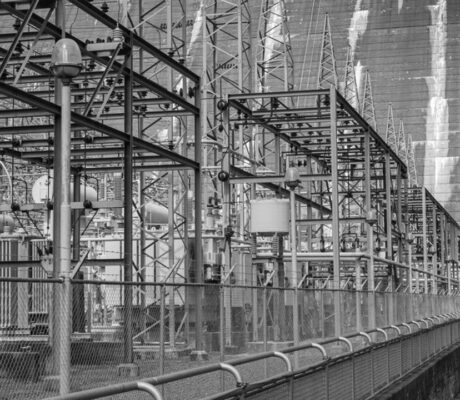 Archive photo of electrical infrastructure