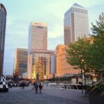 HSBC tower at Canary Wharf, London
