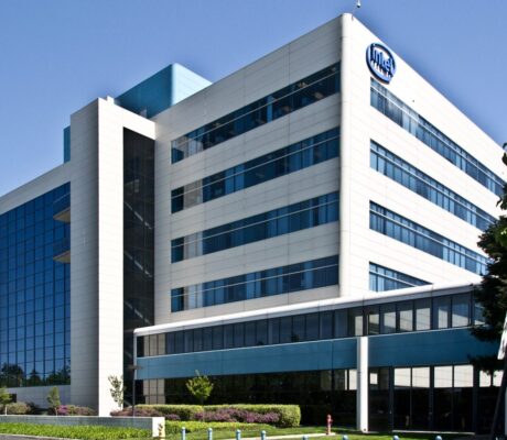 Intel headquarters in Santa Clara, California, in an April 2011 archive photograph.