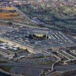 Archive aerial photograph of the Pentagon, March 2023. David / CC BY 2.0, cropped.
