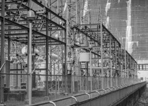 Archive photo of electrical infrastructure