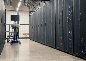 Archive photo of a data center, not identified as a Vertiv facility