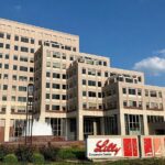Archive photo of Eli Lilly Corporate Center in Indianapolis