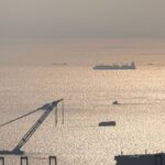 Archive photo: Cargo vessels and port equipment, location unspecified