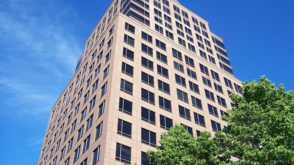Archive photo of former Bausch and Lomb headquarters in Rochester