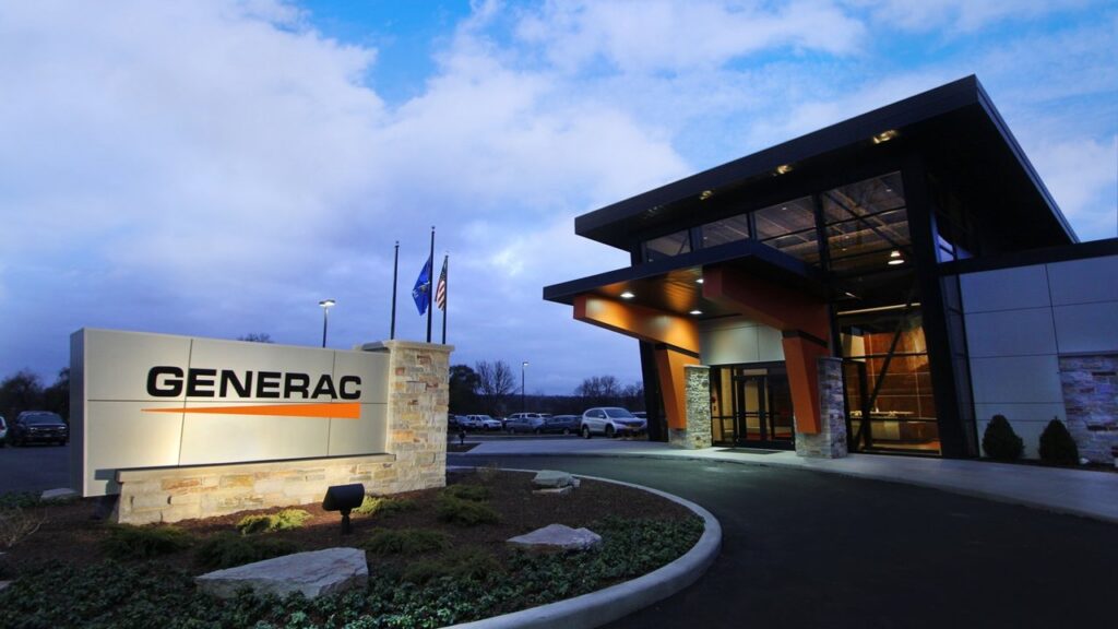 Archive photo of Generac headquarters in Waukesha Wisconsin