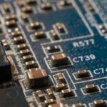 Archive circuit board photo, not identified as Amphenol products