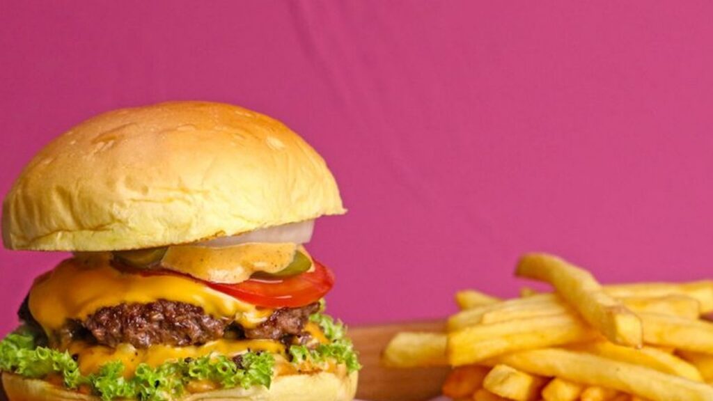 Archive hamburger and fries, not Wendy's products