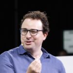 Dario Amodei at TechCrunch Disrupt in San Francisco, September 20, 2023