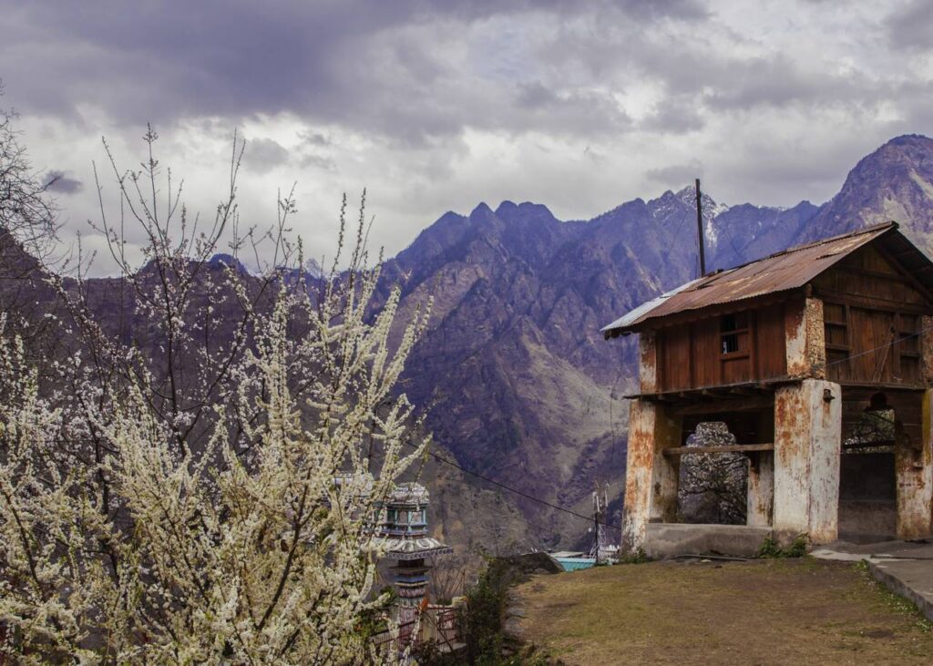 Archive landscape at Joshimath, Uttarakhand, in March 2016. Not the helicopter crash scene.