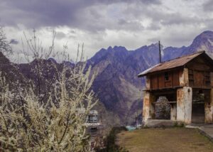 Archive landscape at Joshimath, Uttarakhand, in March 2016. Not the helicopter crash scene.