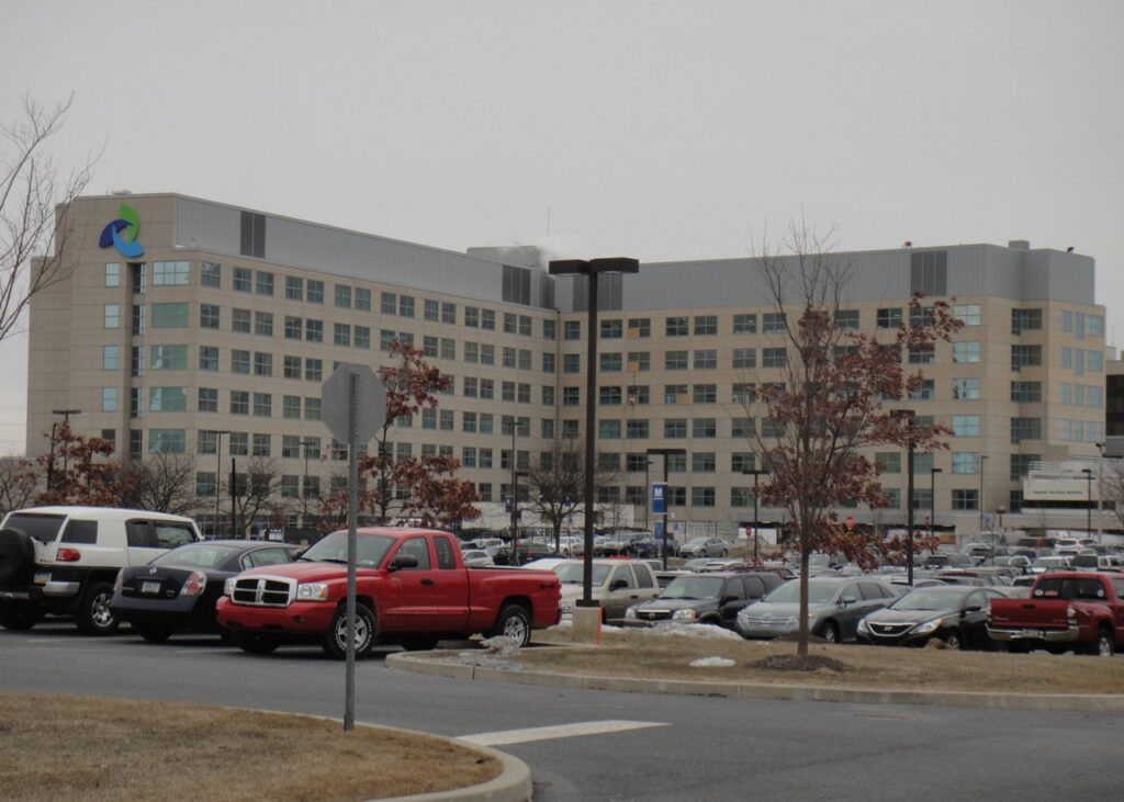 Archive Lehigh Valley Hospital in Pennsylvania, March 2014. CyberXRef / CC BY-SA 3.0; cropped.