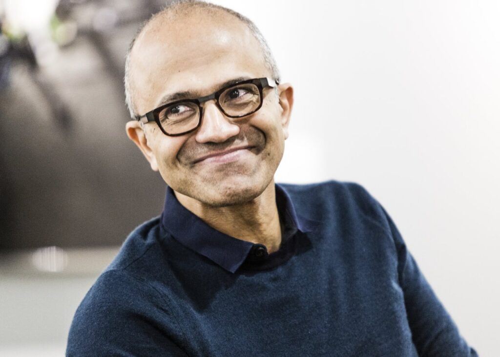 Satya Nadella, archive photo by Brian Smale and Microsoft, CC BY-SA 4.0, cropped