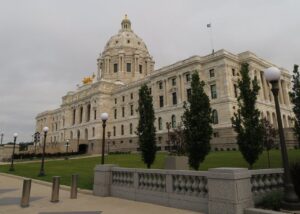 Archive: Minnesota State Capitol, August 2018. Ken Lund / CC BY-SA 2.0, cropped.