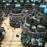 Archive photograph of the New York Stock Exchange trading floor in 2009.