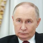 Vladimir Putin at a December 8, 2025 meeting; archive photograph.
