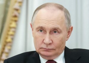 Vladimir Putin at a December 8, 2025 meeting; archive photograph.