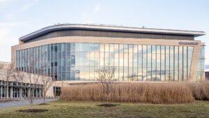 Regeneron Pharmaceuticals campus in January 2023. Archive photograph.