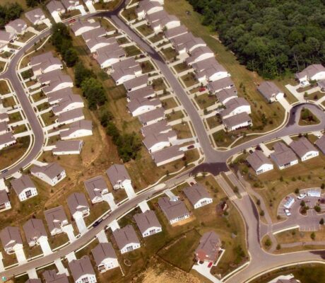 Residential subdivision near Union Kentucky. June2005 illustrative archive, not identified Chimera collateral.