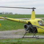 Archive Robinson R22 in Bristol, England, in 2005; not the aircraft involved. Adrian Pingstone / public domain.